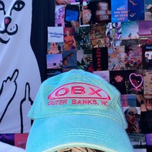 outer banks, north carolina velcro hat